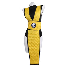 Laden Sie das Bild in den Galerie-Viewer, Scorpion Kostüm Set Mortal Kombat 2026 Scorpion Cosplay Outfit