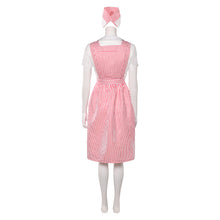 Laden Sie das Bild in den Galerie-Viewer, Stranger Things Nancy Wheeler rosa Kleid Cosplay Outfit