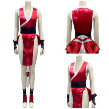 Laden Sie das Bild in den Galerie-Viewer, Street Fighter 6 Mai Shiranui rot Cosplay Kostüm Outfits