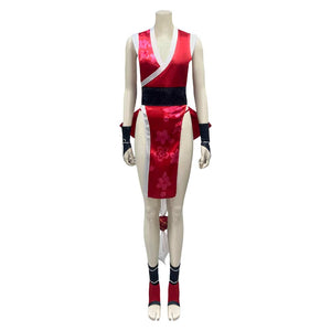 Street Fighter 6 Mai Shiranui rot Cosplay Kostüm Outfits
