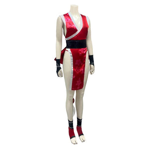 Street Fighter 6 Mai Shiranui rot Cosplay Kostüm Outfits