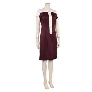Sue Storm braun Kleid The Fantastic Four: First Steps Invisible Woman Cosplay Outfits