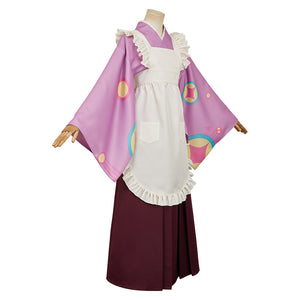 Tasokare Hotel Tsukahara Neko Kimono Cosplay Outfits