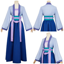 Laden Sie das Bild in den Galerie-Viewer, The Apothecary Diaries Maomao blau Hanfu Cosplay Outfits
