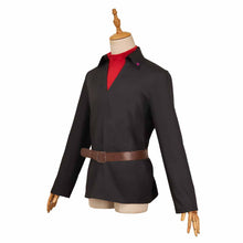 Laden Sie das Bild in den Galerie-Viewer, The Black Phone The Grabber schwarz Kostüm Cosplay Outfits