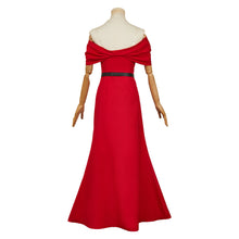 Laden Sie das Bild in den Galerie-Viewer, The Dinner Table Detective Reiko Hosho rot Kleid Cosplay Outfits