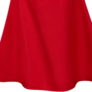 The Dinner Table Detective Reiko Hosho rot Kleid Cosplay Outfits