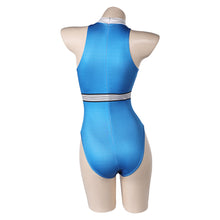 Laden Sie das Bild in den Galerie-Viewer, The Fantastic Four: First Steps (2025) Sue Storm blau Jumpsuit Cosplay Outfits