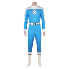Laden Sie das Bild in den Galerie-Viewer, The Fantastic Four: First Steps (2025) The Thing blau Jumpsuit Benjamin Jacob Cosplay Kostüm 