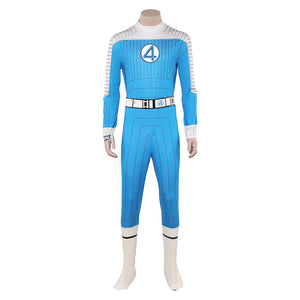 The Fantastic Four: First Steps (2025) The Thing blau Jumpsuit Benjamin Jacob Cosplay Kostüm 