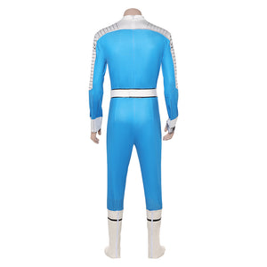 The Fantastic Four: First Steps (2025) The Thing blau Jumpsuit Benjamin Jacob Cosplay Kostüm 