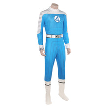 Laden Sie das Bild in den Galerie-Viewer, The Fantastic Four: First Steps (2025) The Thing blau Jumpsuit Benjamin Jacob Cosplay Kostüm 