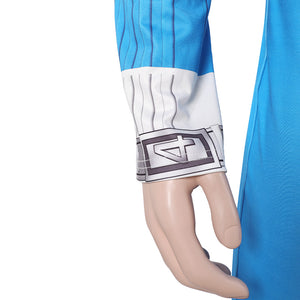 The Fantastic Four: First Steps (2025) The Thing blau Jumpsuit Benjamin Jacob Cosplay Kostüm 