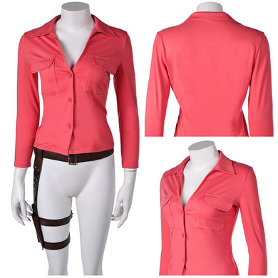 The Last of Us Ellie Williams rose Shirt Cosplay Kostüm  