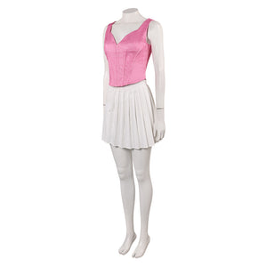 The Substance (2024) Die Substanz Sue rosa Cosplay Outfits
