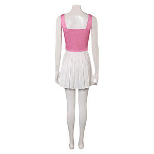 The Substance (2024) Die Substanz Sue rosa Cosplay Outfits
