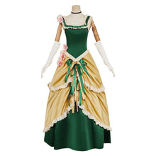 Laden Sie das Bild in den Galerie-Viewer, The Ugly Stepsister Elvira grün Kleid Cosplay Outfits
