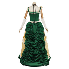 Laden Sie das Bild in den Galerie-Viewer, The Ugly Stepsister Elvira grün Kleid Cosplay Outfits