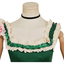 Laden Sie das Bild in den Galerie-Viewer, The Ugly Stepsister Elvira grün Kleid Cosplay Outfits