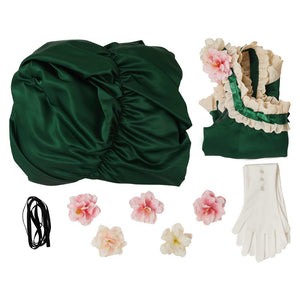 The Ugly Stepsister Elvira grün Kleid Cosplay Outfits