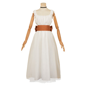 The Ugly Stepsister Elvira weiß Kleid Cosplay Outfits