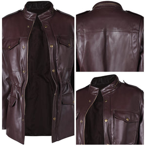 The Walking Dead Carol Peletier Kunstleder Jacke Cosplay Outfits