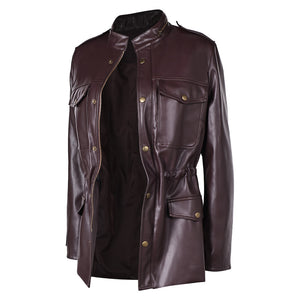 The Walking Dead Carol Peletier Kunstleder Jacke Cosplay Outfits