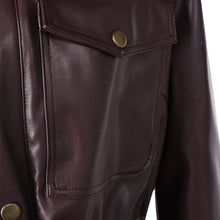 Laden Sie das Bild in den Galerie-Viewer, The Walking Dead Carol Peletier Kunstleder Jacke Cosplay Outfits