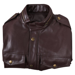 The Walking Dead Carol Peletier Kunstleder Jacke Cosplay Outfits