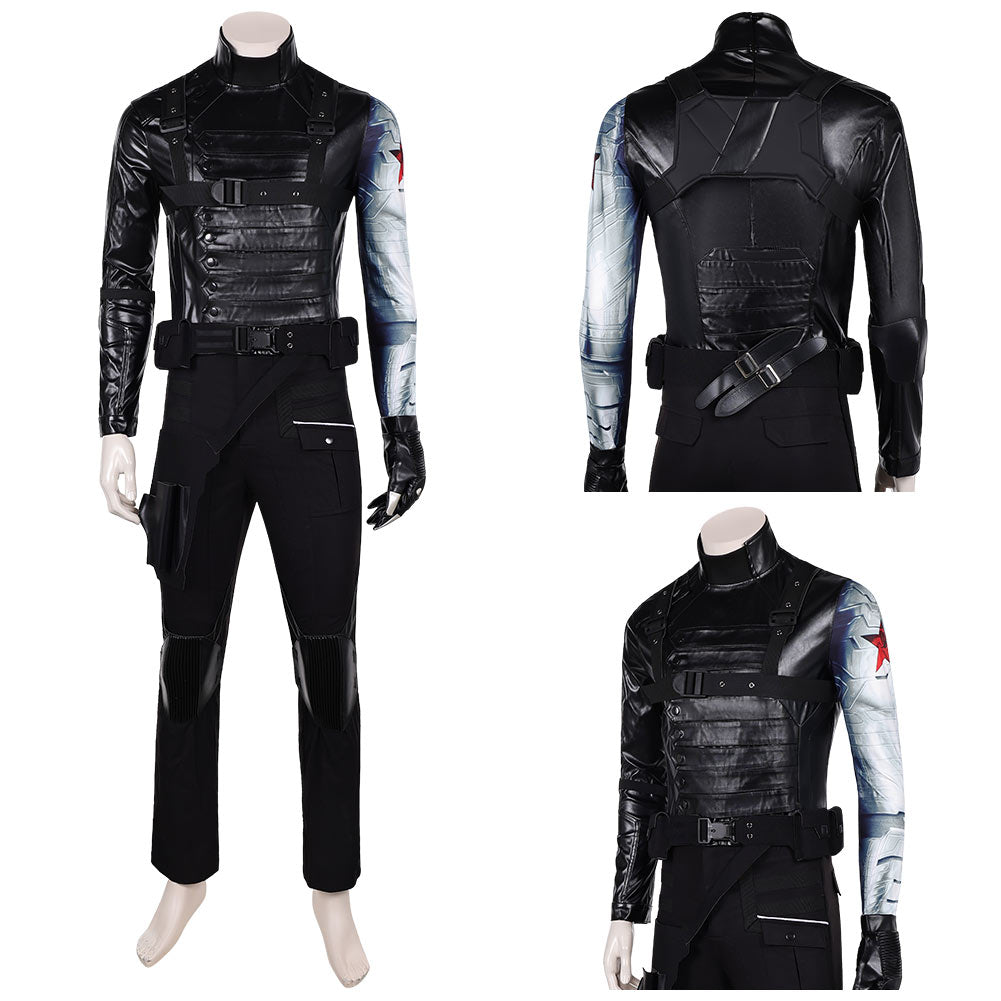 Thunderbolts 2025 Bucky Bames Kostüm Set Cosplay Outfits