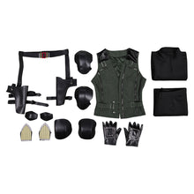 Laden Sie das Bild in den Galerie-Viewer, Thunderbolts Yelena Belova schwarz Kostüm Cosplay Outfits