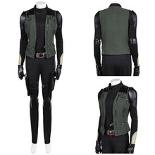 Laden Sie das Bild in den Galerie-Viewer, Thunderbolts Yelena Belova schwarz Kostüm Cosplay Outfits