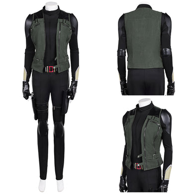 Thunderbolts Yelena Belova schwarz Kostüm Cosplay Outfits