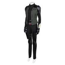 Laden Sie das Bild in den Galerie-Viewer, Thunderbolts Yelena Belova schwarz Kostüm Cosplay Outfits