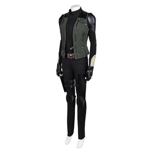 Thunderbolts Yelena Belova schwarz Kostüm Cosplay Outfits