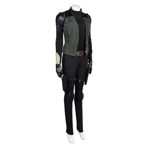 Thunderbolts Yelena Belova schwarz Kostüm Cosplay Outfits