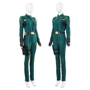 Thunderbolts* (2025) Yelena Belova grün Jumpsuit Cosplay Kostüm