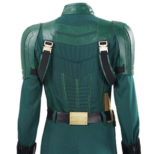 Thunderbolts* (2025) Yelena Belova grün Jumpsuit Cosplay Kostüm