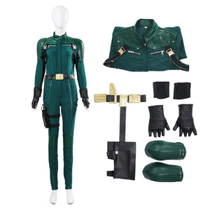Thunderbolts* (2025) Yelena Belova grün Jumpsuit Cosplay Kostüm