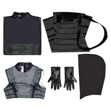 Laden Sie das Bild in den Galerie-Viewer, Thunderbolts(2025) Melina Vostokoff schwarz Kostüm Cosplay Outfits
