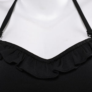Tifa Lockhart schwarz Bademode Final Fantasy Cosplay Outfits