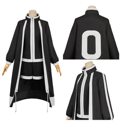 Tougen Anki Homare Byoubugaura schwarz Kostüm Homare Cosplay Outfits