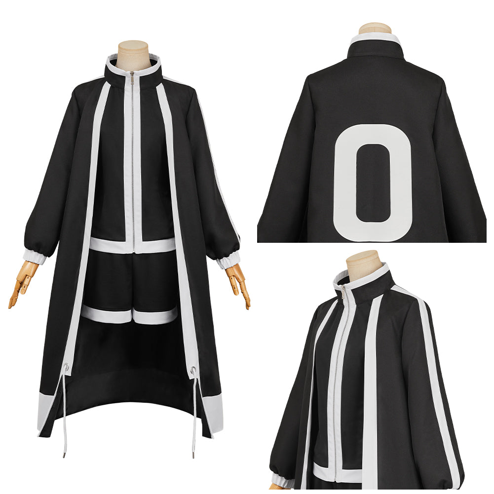 Tougen Anki Homare Byoubugaura schwarz Kostüm Homare Cosplay Outfits
