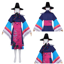 Laden Sie das Bild in den Galerie-Viewer, Trio Girlgroup Rumi Dämonenjägerin Honmoon Rumi Mudang Cosplay Kostüm