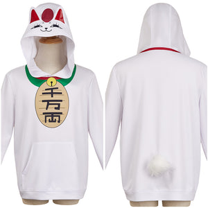 Turbo Granny weiß Hoodie Dandadan Granny Outfits