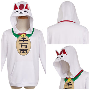 Turbo Granny weiß Hoodie Dandadan Granny Outfits