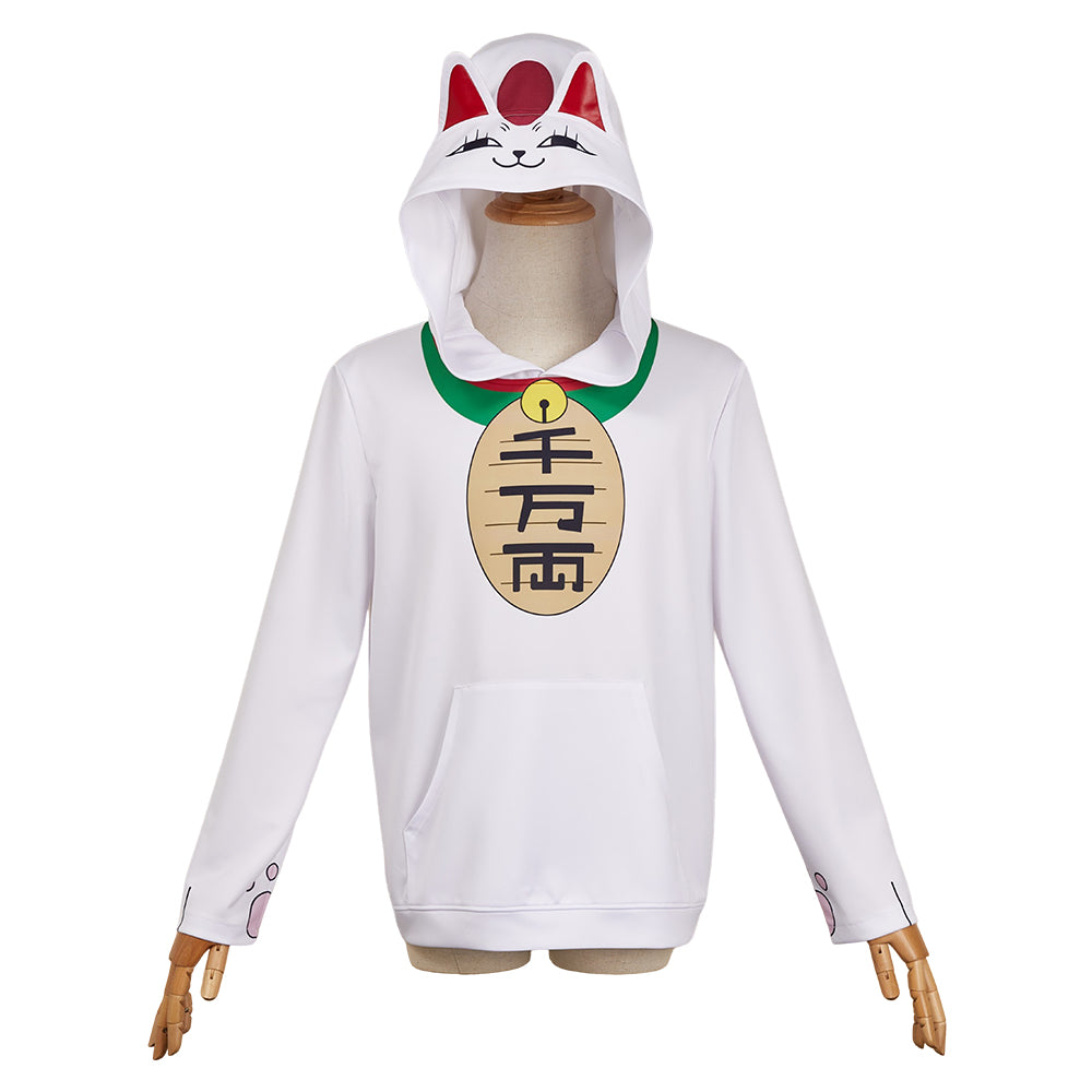 Turbo Granny weiß Hoodie Dandadan Granny Outfits
