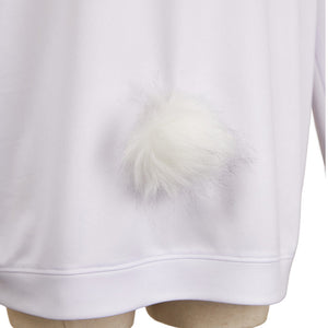 Turbo Granny weiß Hoodie Dandadan Granny Outfits
