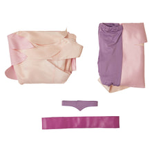 Laden Sie das Bild in den Galerie-Viewer, Velvette Hellaverse rosa Kostüm Hazbin Hotel Velvet Cosplay Outfit