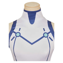 Laden Sie das Bild in den Galerie-Viewer, Vemola weiß Bodysuit Dandadan Bamora Cosplay Outfits